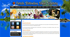 Desktop Screenshot of floridabartendingschools.com